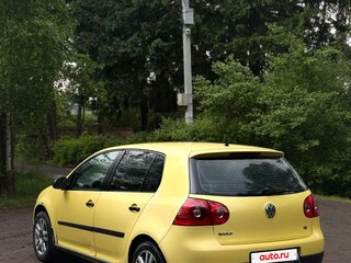 2007 Volkswagen Golf V, жёлтый, 385000 рублей, вид 4