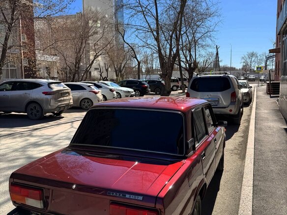 2012 Lada (ВАЗ) 2107, красный, 290000 рублей - вид 3