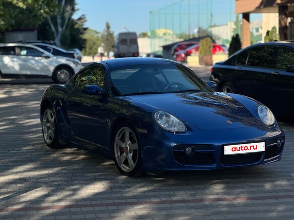 2007 Porsche Cayman S I (987), синий, 2650000 рублей - вид 1