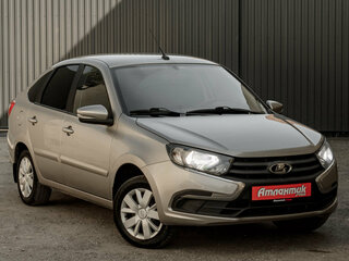 2019 Lada (ВАЗ) Granta I Рестайлинг, серый, 600000 рублей, вид 3