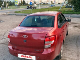 2013 Lada (ВАЗ) Granta I, красный, 215000 рублей, вид 4