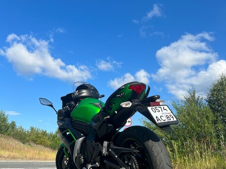 2016 Kawasaki Ninja 400, зелёный, 700000 рублей, вид 3