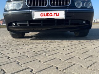 2004 BMW 7 серии Long 730Li IV (E65/E66), чёрный, 1800000 рублей, вид 3