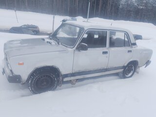 2010 Lada (ВАЗ) 2107, серебристый, 75000 рублей, вид 3