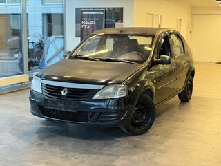 2011 Renault Logan I Рестайлинг, чёрный, 379000 рублей, вид 1