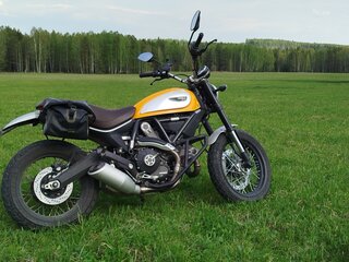 2016 Ducati Scrambler 800, жёлтый, 600000 рублей, вид 1