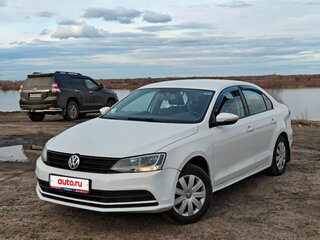 2016 Volkswagen Jetta VI Рестайлинг, белый, 1050000 рублей, вид 1