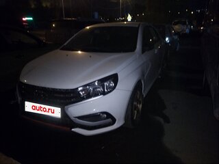 2019 Lada (ВАЗ) Vesta Sport I, белый, 1550000 рублей, вид 4