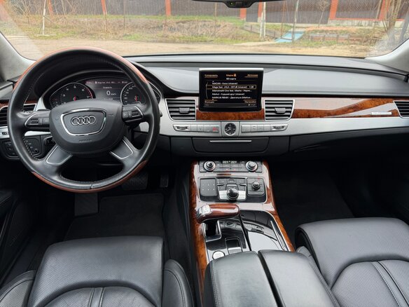 2011 Audi A8 Long III (D4), серебристый, 1850000 рублей - вид 16