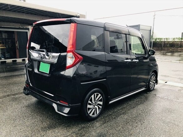 2022 Toyota Roomy I Рестайлинг, чёрный, 878000 рублей - вид 3