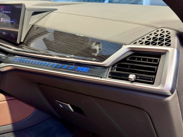 2023 BMW X6 30d III (G06) Рестайлинг, синий - вид 28