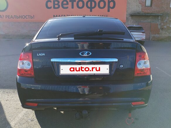 2009 Lada (ВАЗ) Priora I, чёрный, 255000 рублей - вид 2