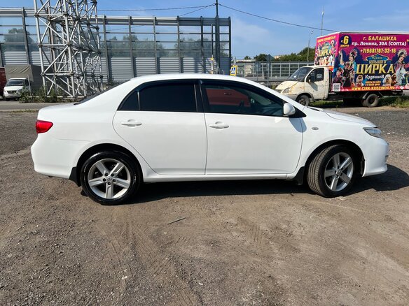 2008 Toyota Corolla AMT X (E140, E150), белый - вид 3