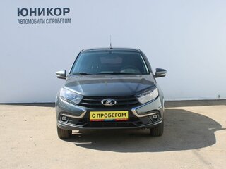 2019 Lada (ВАЗ) Granta I Рестайлинг, серый, 629000 рублей, вид 3