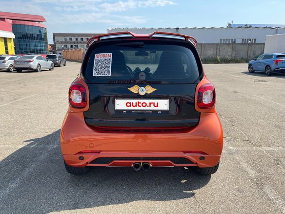 2016 Smart Fortwo III, чёрный, 799000 рублей - вид 5