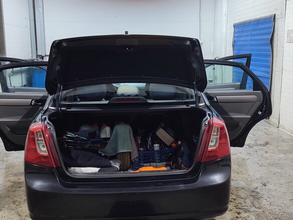 2008 Chevrolet Lacetti I, чёрный, 500000 рублей - вид 5
