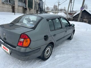 2002 Renault Symbol I Рестайлинг, серый, 240000 рублей, вид 4