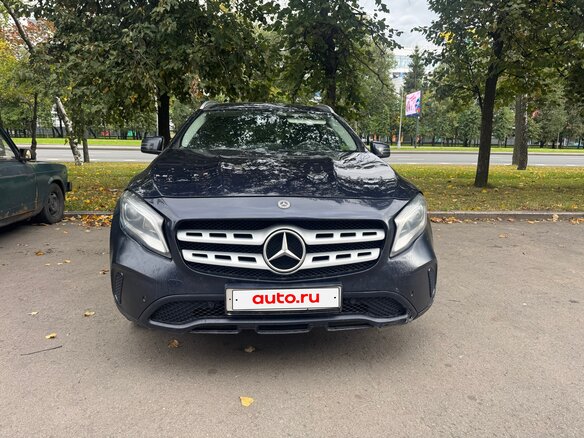 2017 Mercedes-Benz GLA 200 I (X156) Рестайлинг, синий