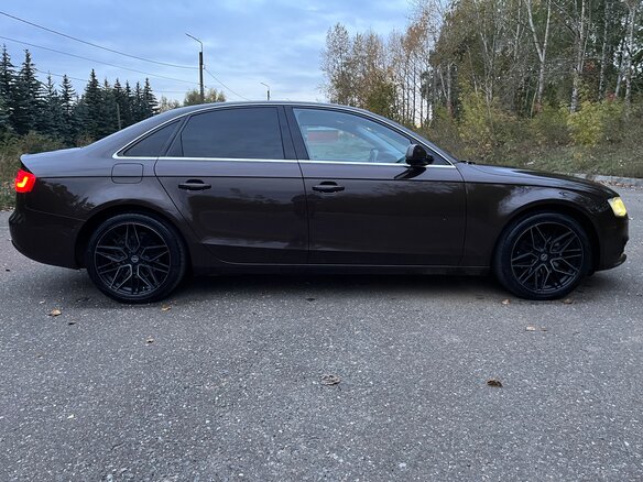 2012 Audi A4 IV (B8) Рестайлинг, коричневый, 1200000 рублей - вид 6