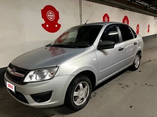 2017 Lada (ВАЗ) Granta I, серебристый, 460000 рублей, вид 1