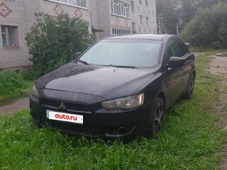 2007 Mitsubishi Lancer X, чёрный, 315000 рублей, вид 1