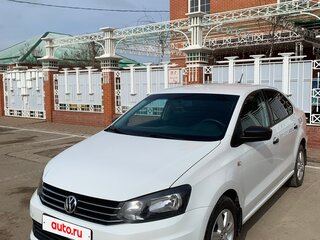 2018 Volkswagen Polo V Рестайлинг, белый, 1065000 рублей, вид 1