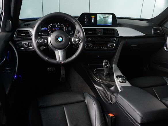 2018 BMW 3 серии 320i xDrive VI (F3x) Рестайлинг, синий - вид 5