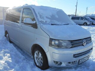 2012 Volkswagen Multivan T5 Рестайлинг, серебристый, 1448140 рублей, вид 3