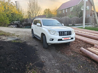 2009 Toyota Land Cruiser Prado 150 Series, белый, 2500000 рублей, вид 1