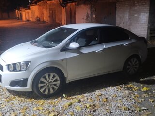 2015 Chevrolet Aveo II, белый, 610000 рублей, вид 4
