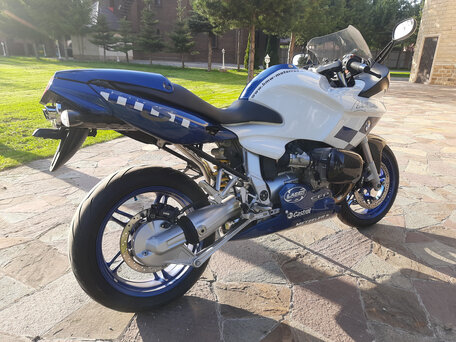 2002 BMW R 1100 S, белый, 820000 рублей, вид 3