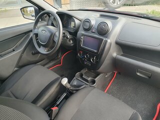 2014 Lada (ВАЗ) Granta I, чёрный, 389000 рублей, вид 4
