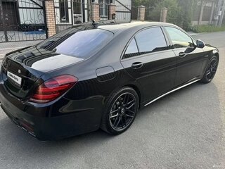 2018 Mercedes-Benz S-Класс AMG 63 AMG Long III (W222, C217) Рестайлинг, чёрный, 5699999 рублей, вид 3