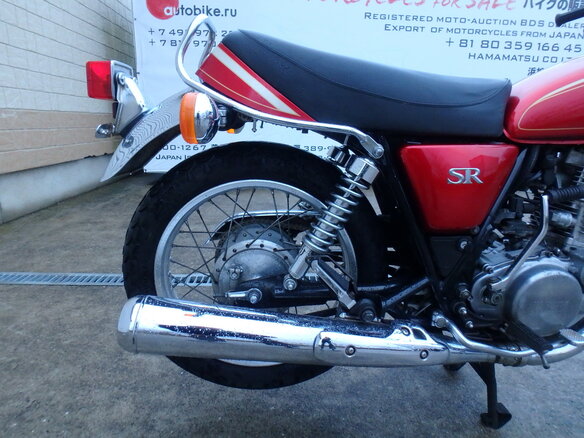 2009 Yamaha SR400, красный, 350000 рублей - вид 13