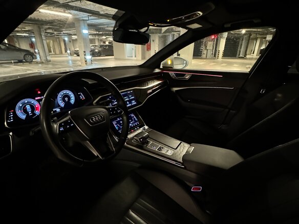 2020 Audi A6 40 TDI V (C8), белый - вид 34