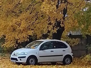 2008 Citroen C3 I Рестайлинг, белый, 450000 рублей, вид 4
