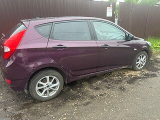 2011 Hyundai Solaris I, фиолетовый, 850000 рублей, вид 2