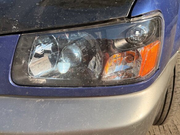 2003 Subaru Forester II, синий, 640000 рублей - вид 8