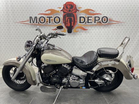 2005 Yamaha XVS400 Drag Star, бежевый, 345000 рублей, вид 2