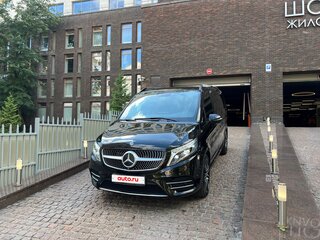 2019 Mercedes-Benz V-Класс Extra Long 250 d экстра длинный III (W447) Рестайлинг, чёрный, 6600000 рублей, вид 2