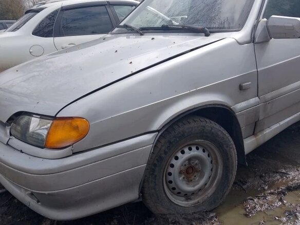 2007 Lada (ВАЗ) 2115, серебристый, 150000 рублей - вид 5