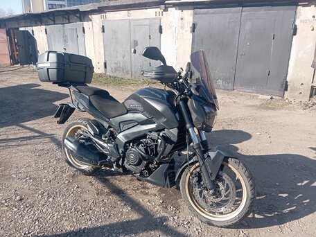 2018 Bajaj Dominar 400, чёрный, 365000 рублей, вид 2