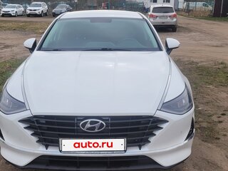 2020 Hyundai Sonata VIII (DN8), белый, 2110000 рублей, вид 1