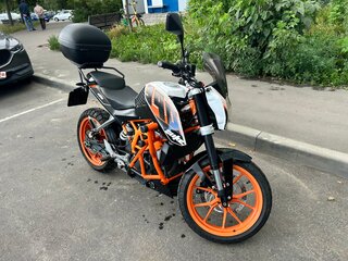 2014 KTM 390 Duke, белый, 350000 рублей, вид 1