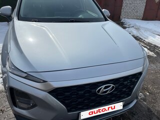 2019 Hyundai Santa Fe IV, серый, 2200000 рублей, вид 2