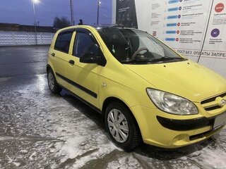 2008 Hyundai Getz I Рестайлинг, жёлтый, 385000 рублей, вид 2