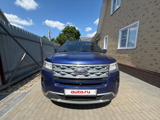2019 Ford Explorer V Рестайлинг 2, синий, 3000000 рублей, вид 3