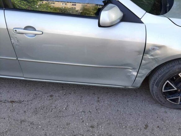 2003 Mazda 6 I (GG), серый, 320000 рублей - вид 11