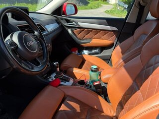 2015 Audi Q3 I (8U) Рестайлинг, красный, 1690000 рублей, вид 4