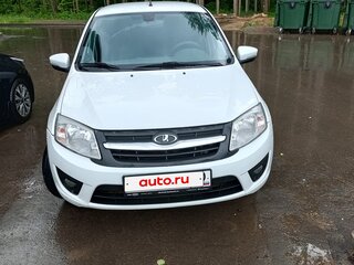 2017 Lada (ВАЗ) Granta I, белый, 600000 рублей, вид 1